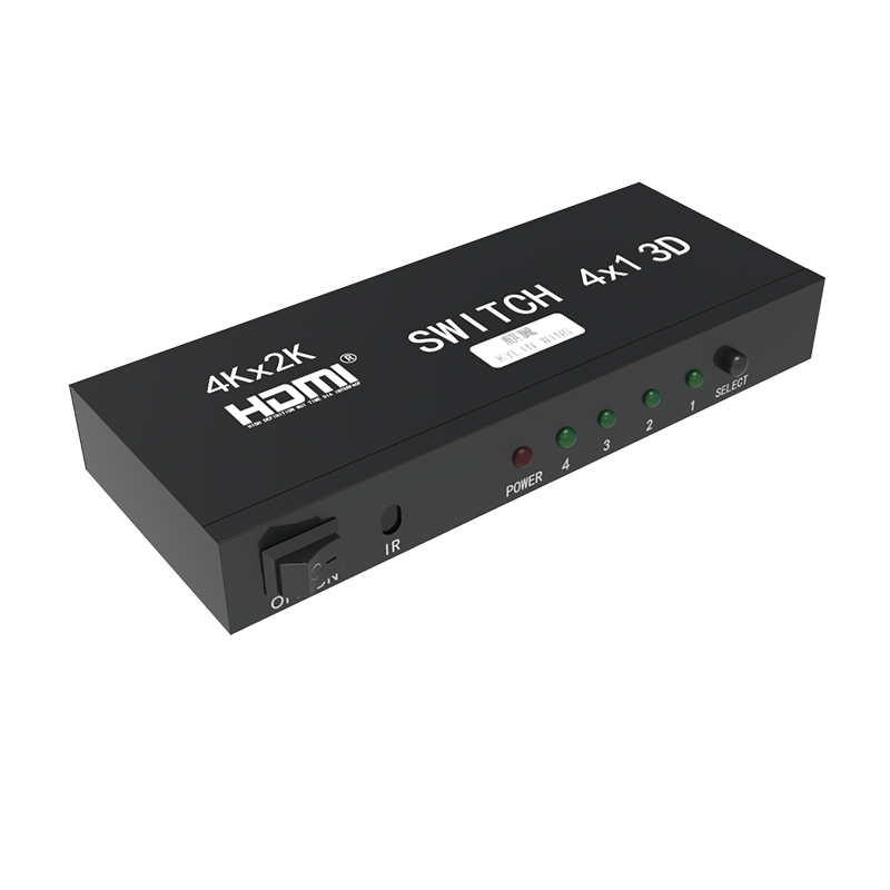 麒翼 HDMI切換器 4進1出 轉光纖同軸 ps4 HDMI音頻分離器 4K帶3.5